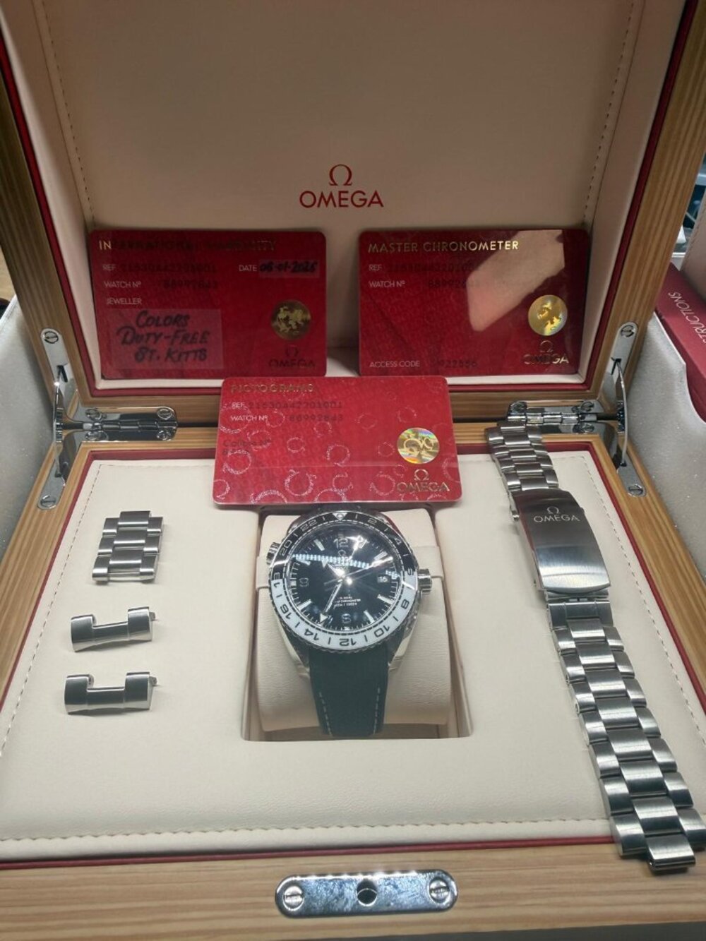 OMEGA SEAMASTER GMT PLANET OCEAN